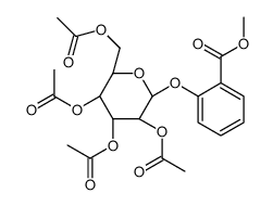 (2-甲氧基羰基)苯基-2-,3,4,6-四-o-乙酰基-beta-d-吡喃葡萄糖结构式