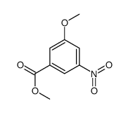 3-甲氧基5-硝基苯甲酸乙酯结构式