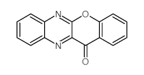 12H-[1]Benzopyrano[2,3-b]quinoxalin-12-one Structure
