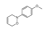 2-(4-methoxyphenyl)-3,6-dihydro-2H-1,2-oxazine Structure