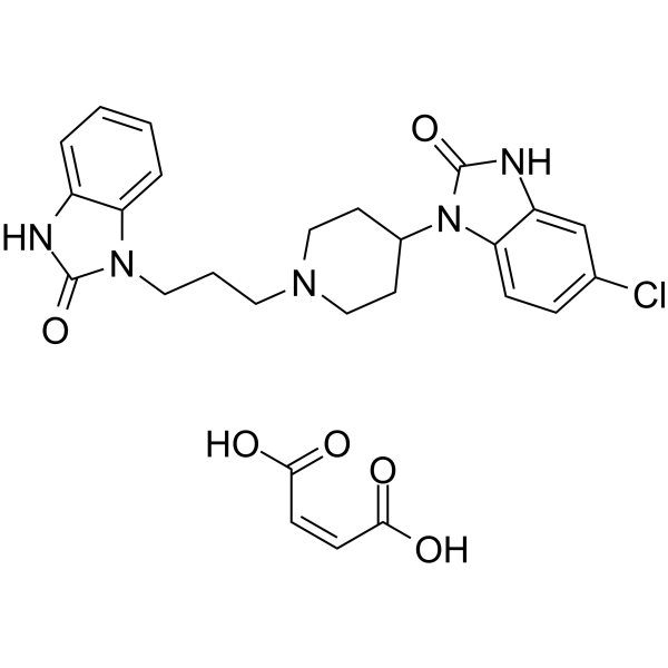 马来酸多潘立酮结构式