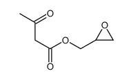 oxiran-2-ylmethyl 3-oxobutanoate Structure