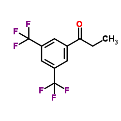 3′,5′-Bis(trifluoromethyl)propiophenone structure