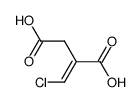 chloromethylene-succinic acid Structure