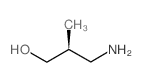 (S)-3-amino-2-methylpropan-1-ol结构式