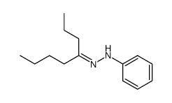 octan-4-one phenylhydrazone结构式