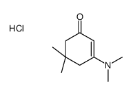3-(dimethylamino)-5,5-dimethylcyclohex-2-en-1-one,hydrochloride结构式