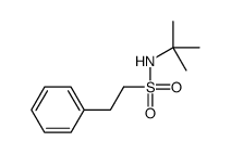 N-tert-butyl-2-phenylethanesulfonamide Structure