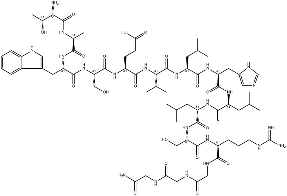 生物活性肽CALOXIN 1B1结构式
