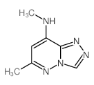 1,2,4-Triazolo[4,3-b]pyridazin-8-amine,N,6-dimethyl- Structure