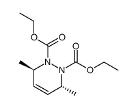 3,6-dimethyl-3,6-dihydro-pyridazine-1,2-dicarboxylic acid diethyl ester结构式