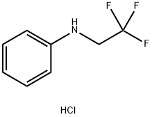 N-(2,2,2-trifluoroethyl)aniline hydrochloride Structure