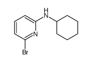 2-溴-6-环己基氨基吡啶结构式