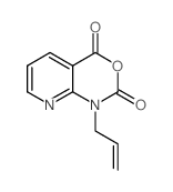 1-烯丙基-1H-吡啶并[2,3-d][1,3]噁嗪-2,4-二酮结构式