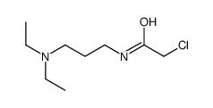2-chloro-N-[3-(diethylamino)propyl]acetamide Structure