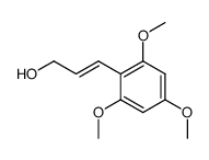 (E)-3-(2,4,6-trimethoxyphenyl)prop-2-en-1-ol结构式