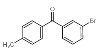 (3-溴苯基)(对甲苯)甲酮结构式