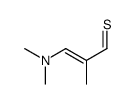3-(dimethylamino)-2-methylprop-2-enethial Structure