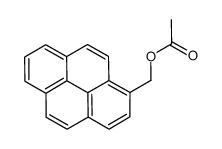 pyren-1-ylmethyl acetate结构式