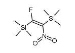 cis/trans 1,2-Bis[trimethylsilyl]-1-fluoro-2-nitroethylene结构式