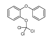 1-phenoxy-2-(trichloromethoxy)benzene结构式