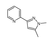 2-(1,5-dimethylpyrazol-3-yl)pyridine Structure