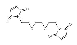 1,8-双(马来酰亚胺基)-3,6-二氧杂辛烷结构式