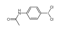 4-(dichloroiodo)acetanilide Structure