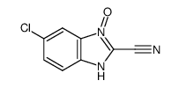1H-Benzimidazole-2-carbonitrile,5-chloro-,3-oxide(9CI) Structure