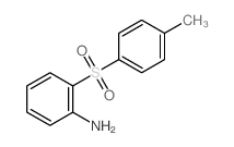 Benzenamine,2-[(4-methylphenyl)sulfonyl]-结构式