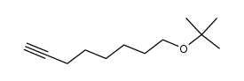 8-(tert-butoxy)oct-1-yne Structure