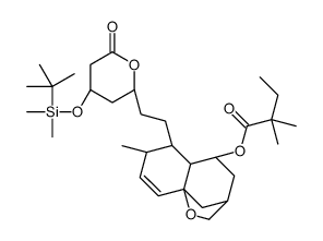 4a',6'-Anhydro-4-tert-butyldimethylsilyl Simvastatin Structure