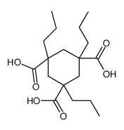 顺,顺-1,3,5-三丙基-1,3,5-环己基三羧酸结构式