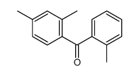 (2,4-dimethylphenyl)-(2-methylphenyl)methanone Structure