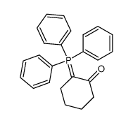 2-(triphenylphosphoranylidene)cyclohexanone Structure
