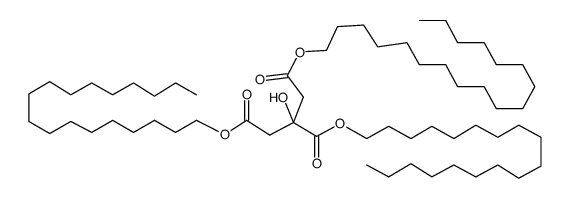 柠檬酸十八烷醇酯结构式