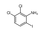 2,3-dichloro-6-iodoaniline Structure