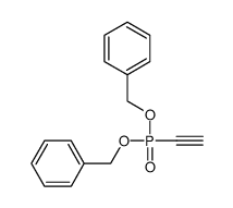 乙炔基膦酸基酯二苯甲基结构式