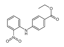 4-(2-硝基苯基氨基)苯甲酸乙酯结构式