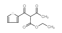 3-氧基-2-(噻吩-2-羰基)丙酸乙酯结构式