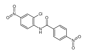 N-(2-chloro-4-nitrophenyl)-4-nitrobenzamide结构式