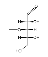 3-O-methyl-D-xylose Structure