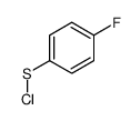 (4-fluorophenyl) thiohypochlorite Structure