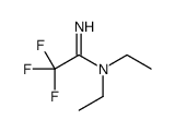 N,N-diethyl-2,2,2-trifluoroethanimidamide Structure