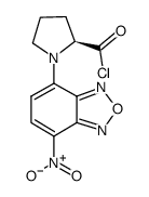 n-(7-nitro-4-benzofurazanyl)-l-prolyl Structure