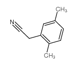 2,5-二甲基氰苄结构式