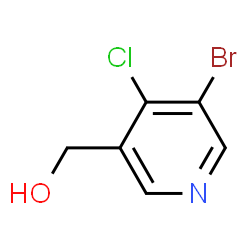 3-BROMO-4-CHLOROPYRIDINE-5-METHANOL Structure