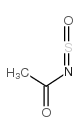 n-sulfinylacetamide结构式