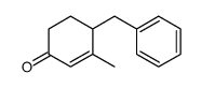 4-benzyl-3-methylcyclohex-2-en-1-one结构式