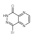 8-溴吡嗪o[2,3-d]吡嗪-5(6H)-酮结构式